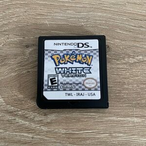 Nintendo DS Pokémon White Version Black Cartridge